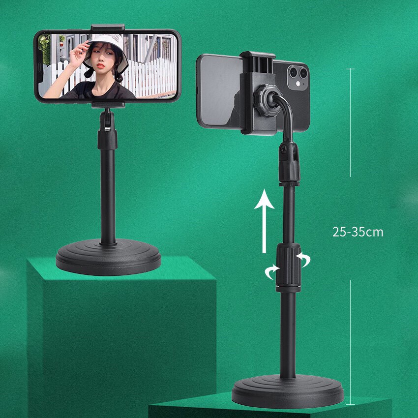 Giá đỡ điện thoại để bàn phù hợp với các điện thoại từ 4,7 đến 11 inch.
