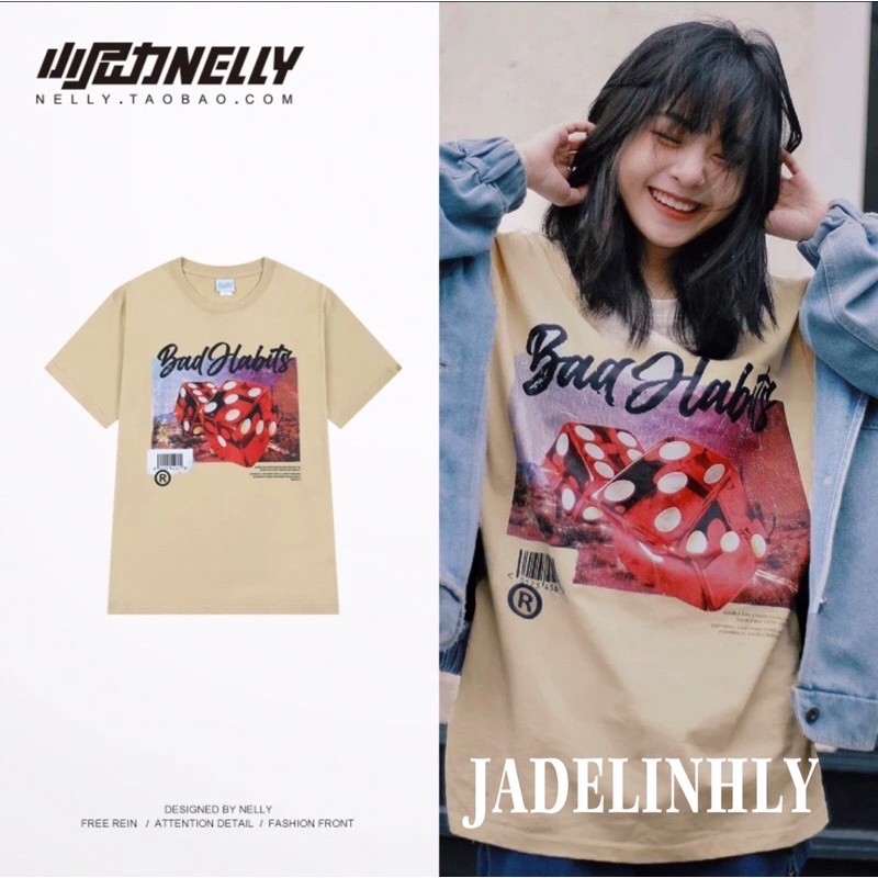 Áo phông nelly heybig (có sẵn) xúc xắc
