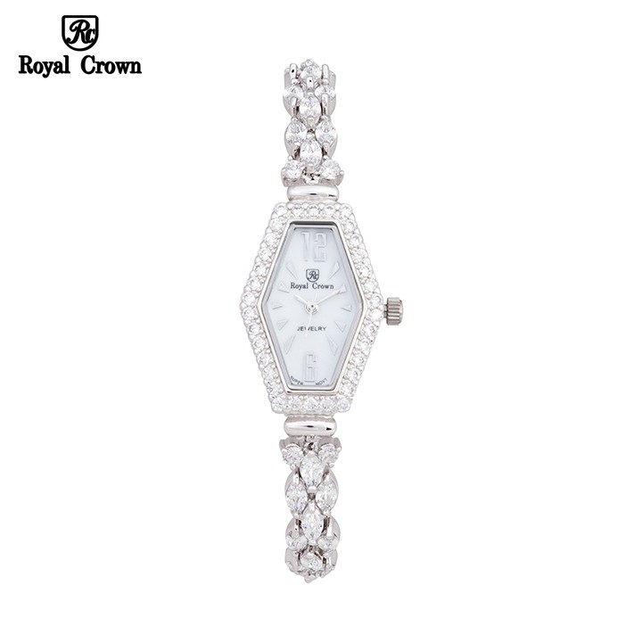Đồng Hồ Nữ Chính Hãng Royal Crown 63810 Dây Đá