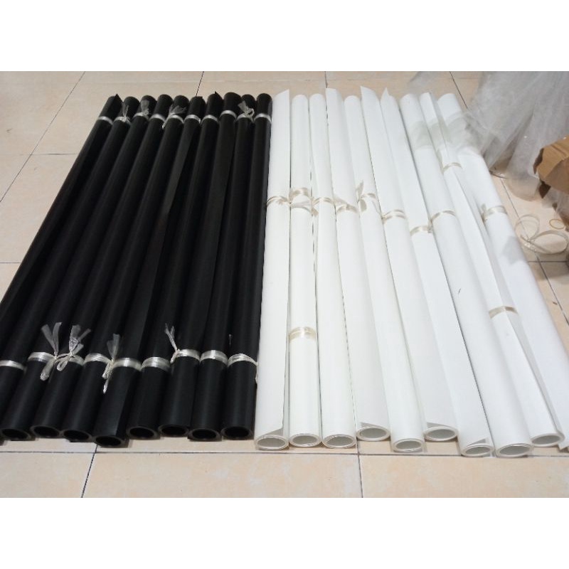 Cuộn phông nền chụp ảnh sản phẩm nhựa PVC màu trơn (100x200cm)