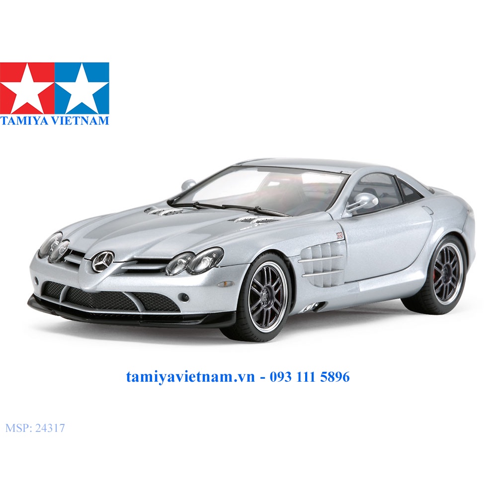 24317 Mô hình xe ô tô 1/24 SCALE Mercedes-Benz SLR McLaren 722 Edition
