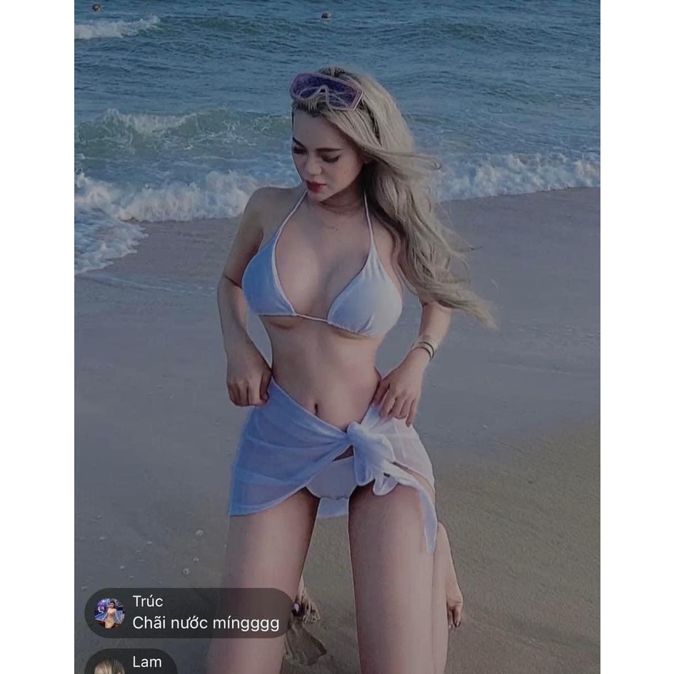 Khăn Voan Quấn Bikini, Khăn Quấn Mông Voan Emma