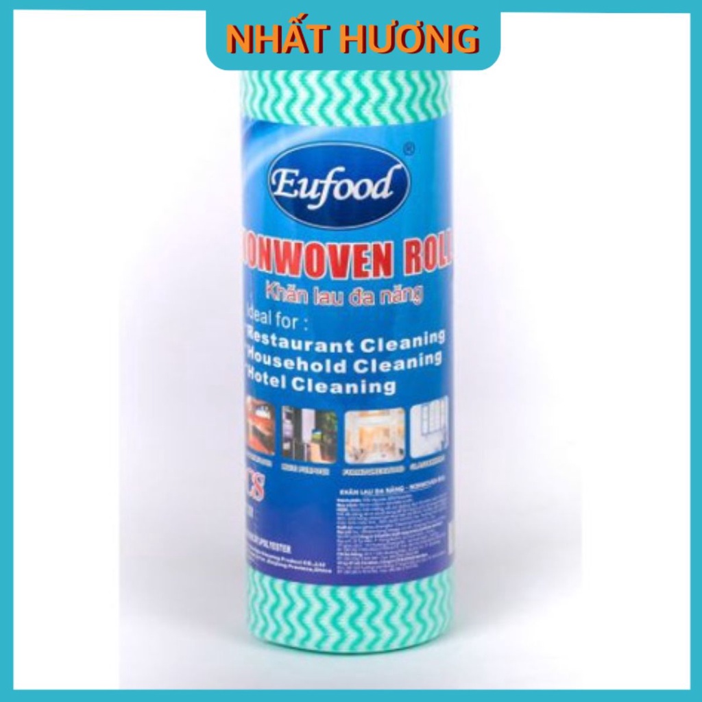Khăn Lau Đa Năng Nonwoven Roll Eufood