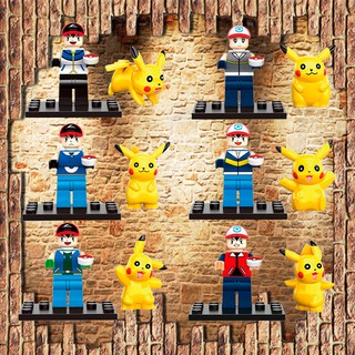 Mô Hình Đồ Chơi Lego Nhân Vật Hoạt Hình Pokemon