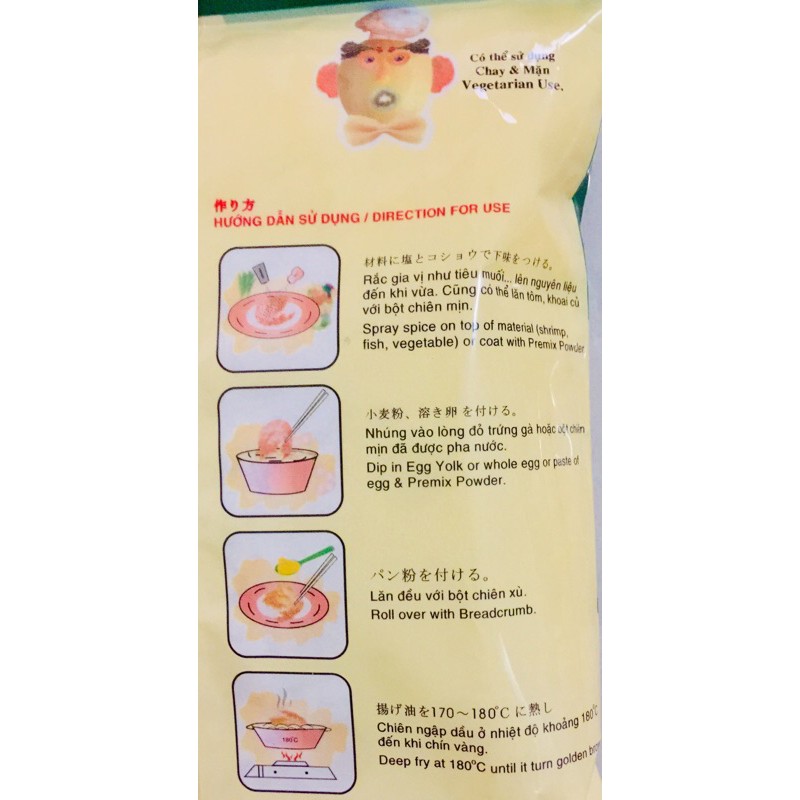 Bột chiên xù Panko gói