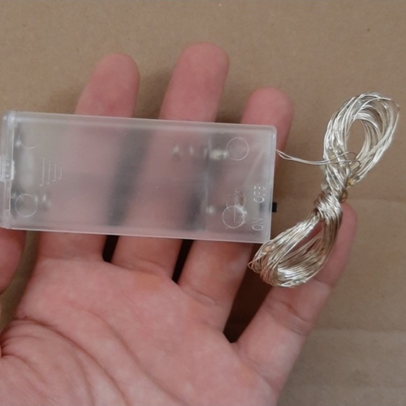 Đèn đóm 3m xài pin (ánh sáng vàng ấm)