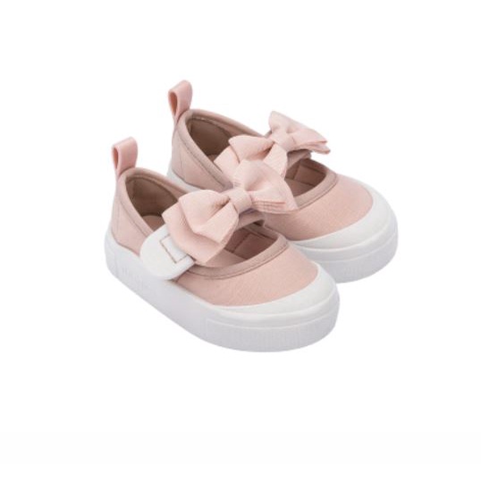 Giày nhựa thơm Melissa Basic BB màu Trắng/Hồng