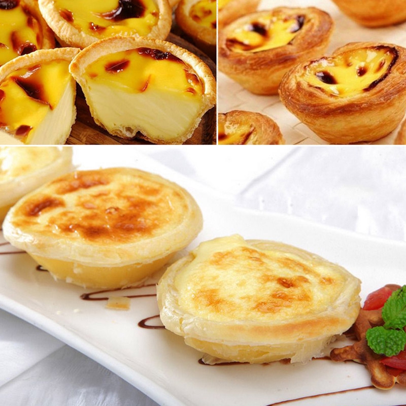 Set 2 Khuôn Làm Bánh Trứng 3d Bằng Hợp Kim Nhôm