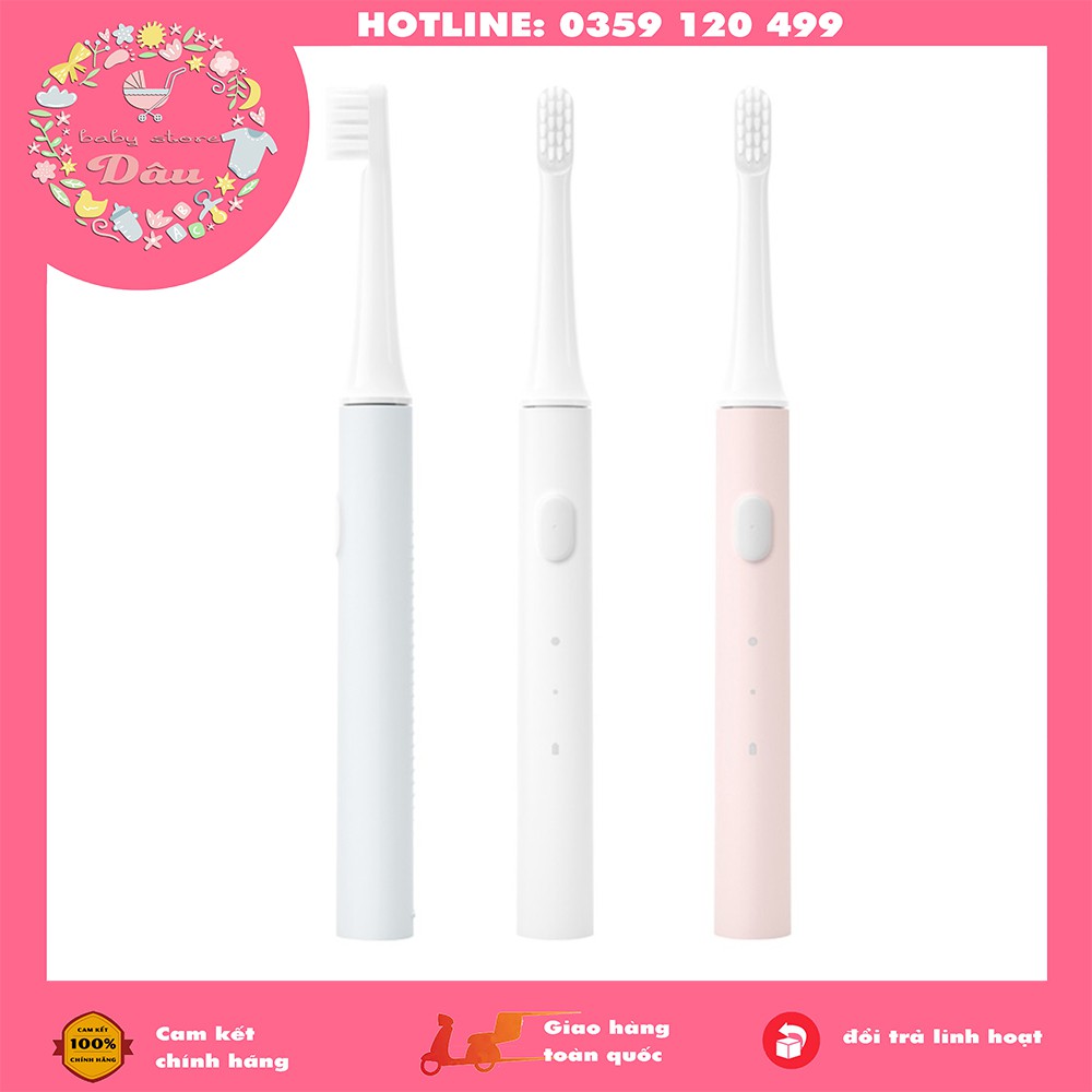 Bàn chải điện Xiaomi T100 Mijia-Bàn Chải Đánh Răng điện Xiaomi Mijia  Acoustic wave toothbrush T100