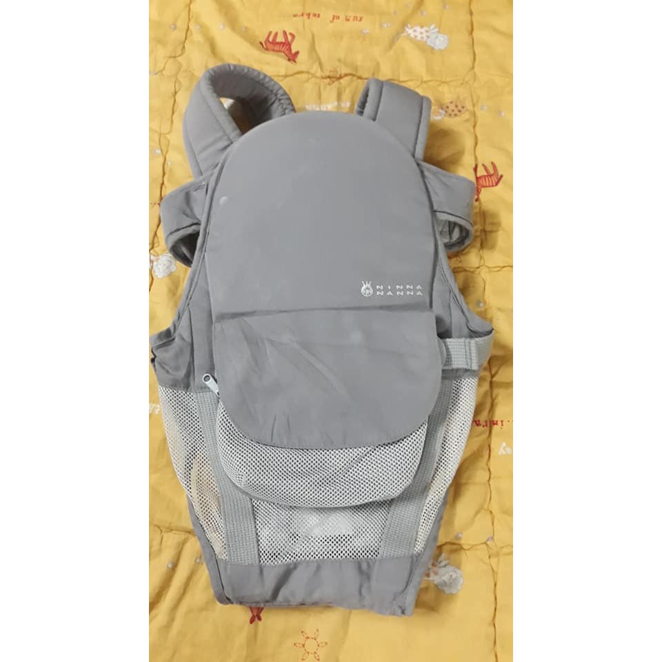 Địu combi xám cho bé ms29