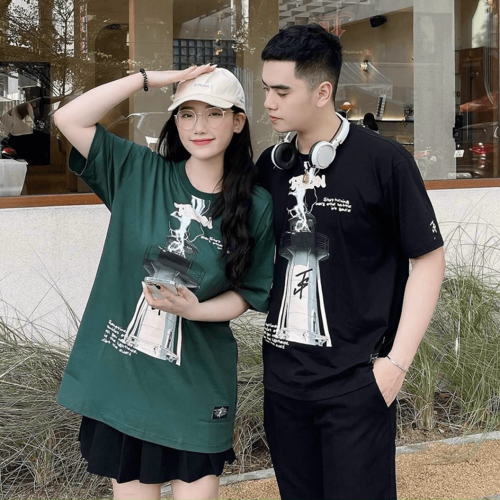 ÁO THUN NAM NỮ TAY LỠ FORM RỘNG HỌA TIẾT TS HOTTREND MỚI NHẤT HIỆN NAY LANA FASHION