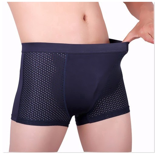 Quần Lót Lụa Lạnh Thoáng Khí plus size Cho Nam