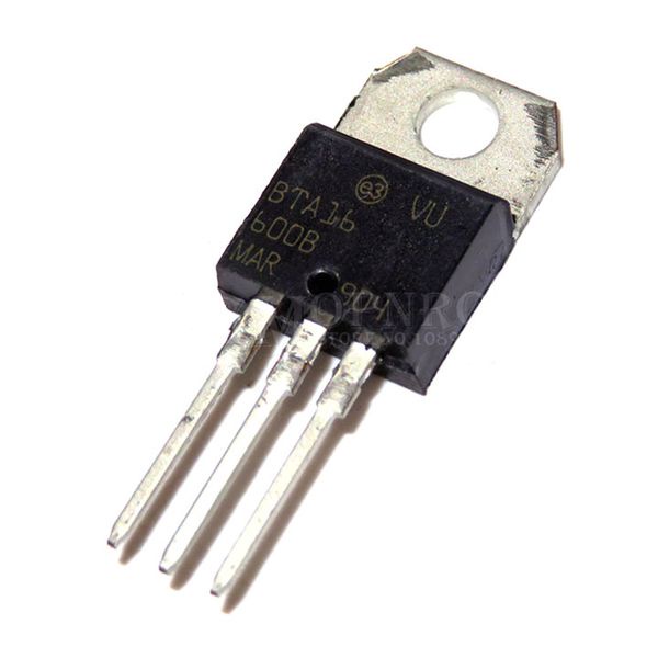 Linh Kiện Triac BTA16-600B TO-220 600V 16A