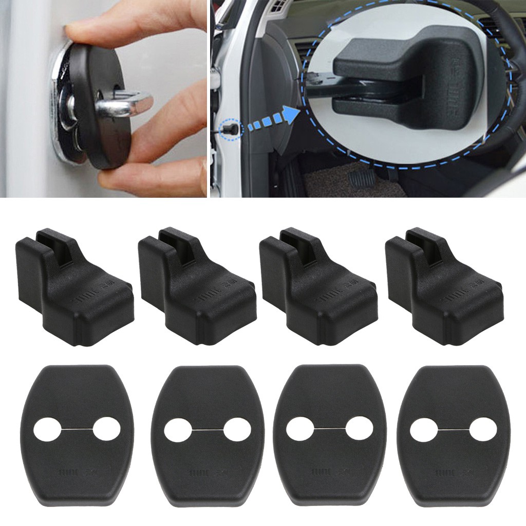 Phụ kiện chặn khóa cửa ô tô Skoda Octavia A7 fabia rapid superb