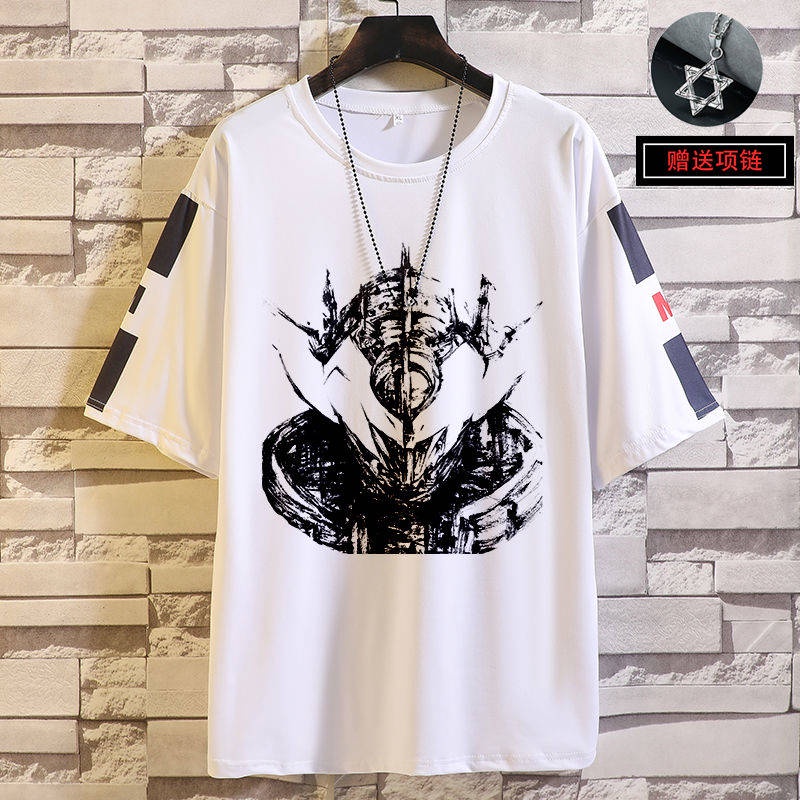 Áo Thun Tay Ngắn Dáng Rộng In Hình Kamen Rider Thiết Kế Mới Trẻ Trung Cho Nam