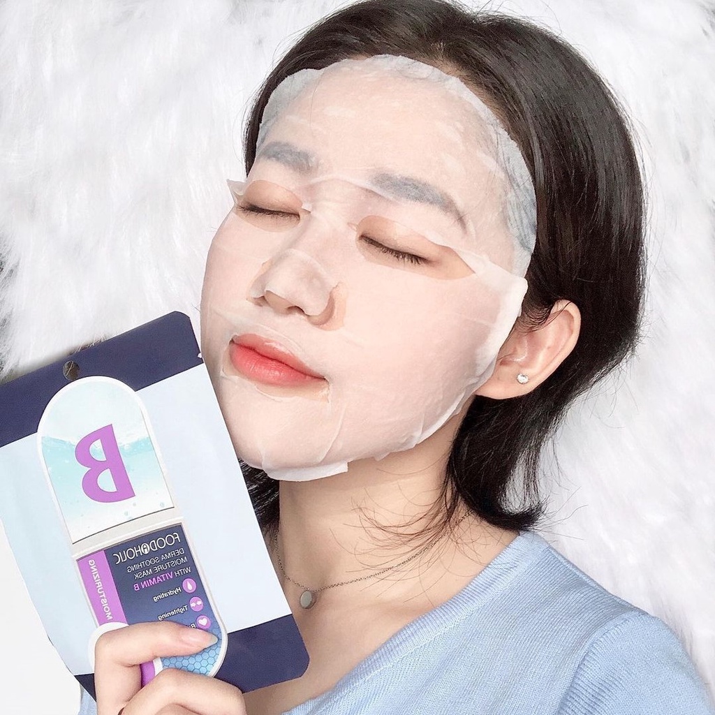 [Hộp 10 miếng] Mặt Nạ Giấy Chăm Sóc Da Foodaholic Mask 23ml | BigBuy360 - bigbuy360.vn