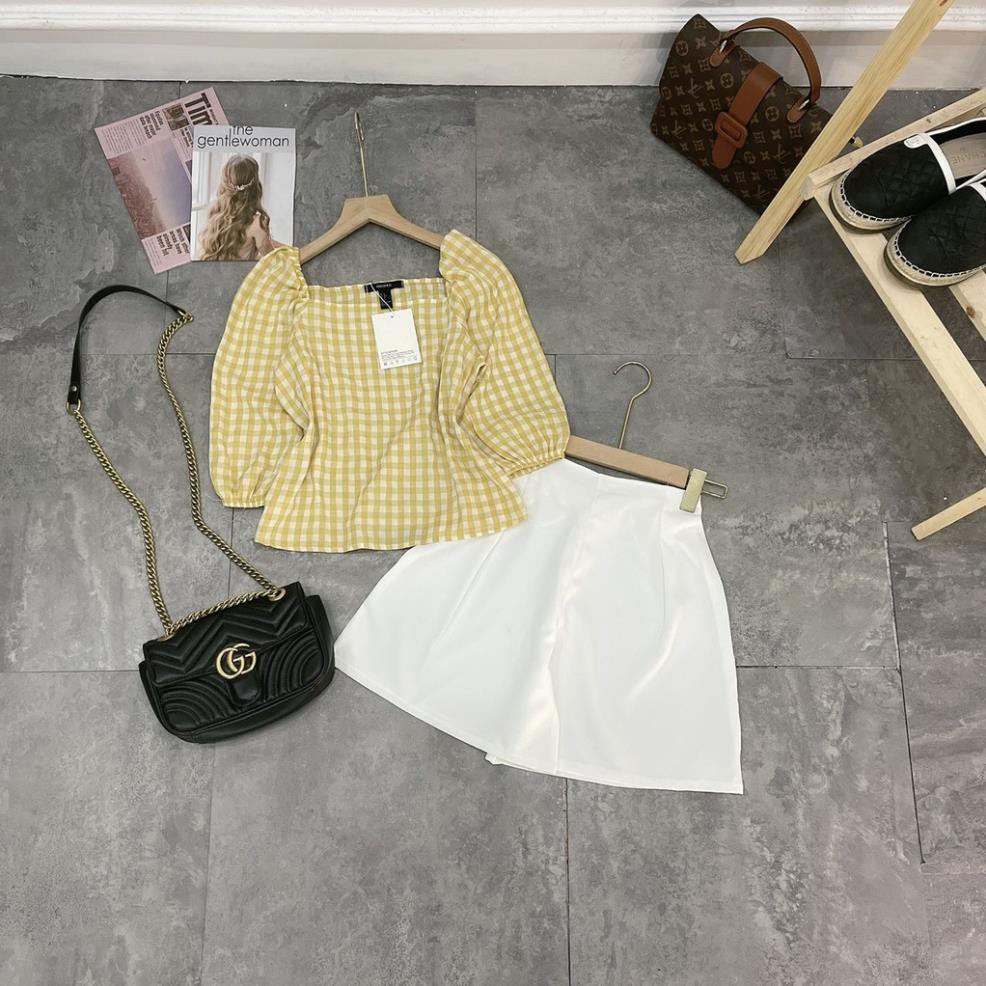 Set đồ nữ cá tính, set quần sóc áo quây đi chơi sang chảnh mùa hè đẹp YA162 | BigBuy360 - bigbuy360.vn