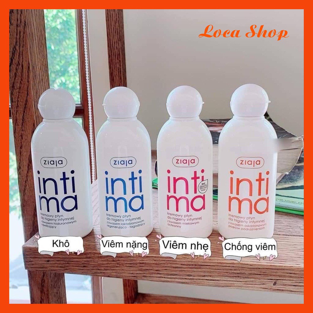 [SẴN] Dung Dịch Vệ Sinh Intima Ziaja Balan 200ml - Bổ Sung Axit Hialur