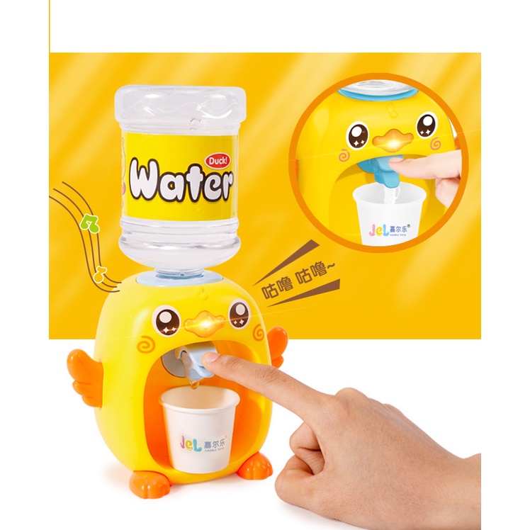 Bình lọc nước mini gà vàng/ Bình uống nước  cho bé