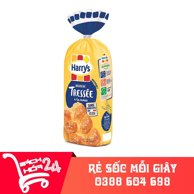 Bánh mì hoa cúc Pháp Harrys Date mới [CHÍNH HÃNG]