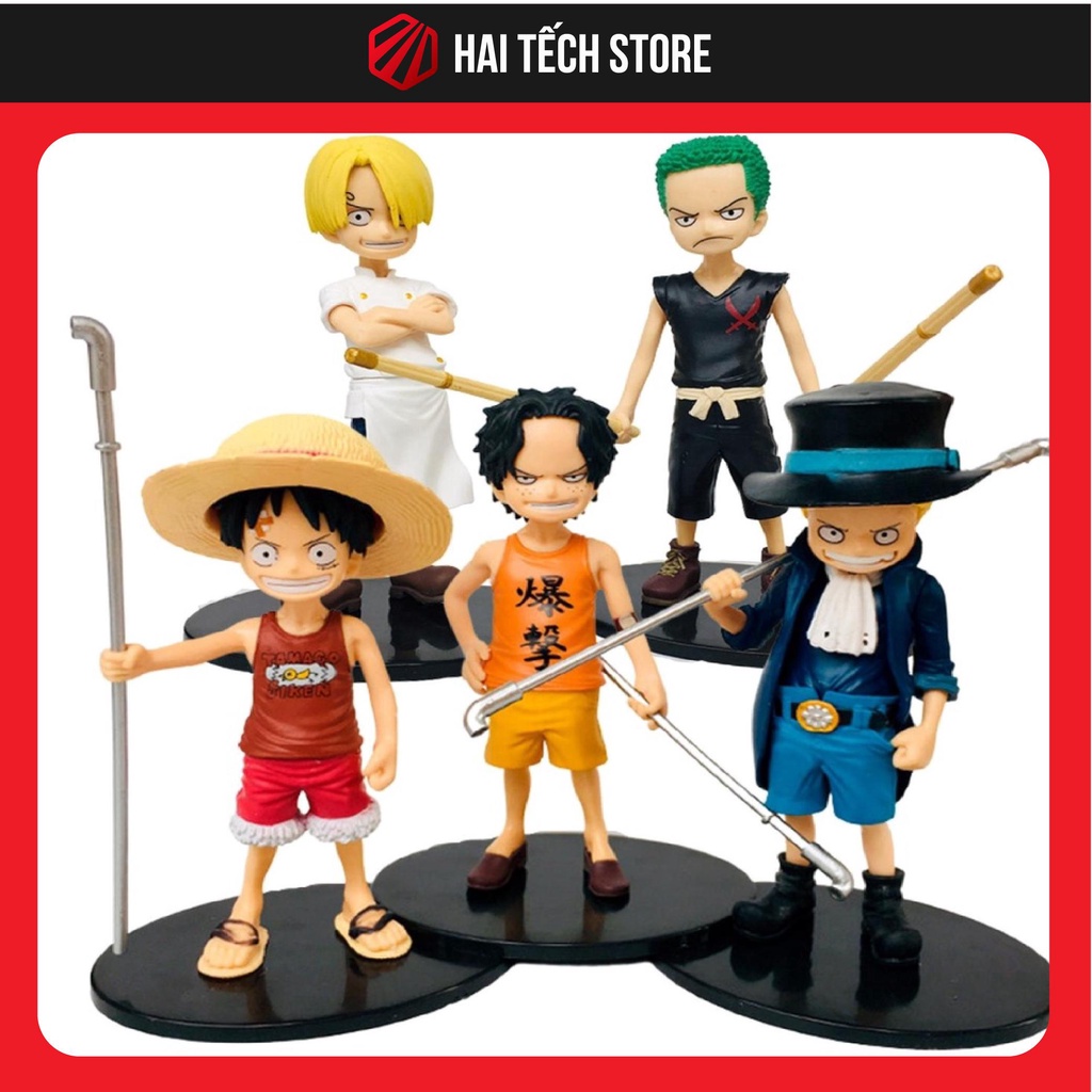 Mô hình One Piece Luffy Zoro Sanji Ace Sabo, tổng hợp các nhân vật nhiều kích cỡ mẫu mã, figure anime one piece cực chất