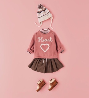 Áo nỉ da cá Zara Heart