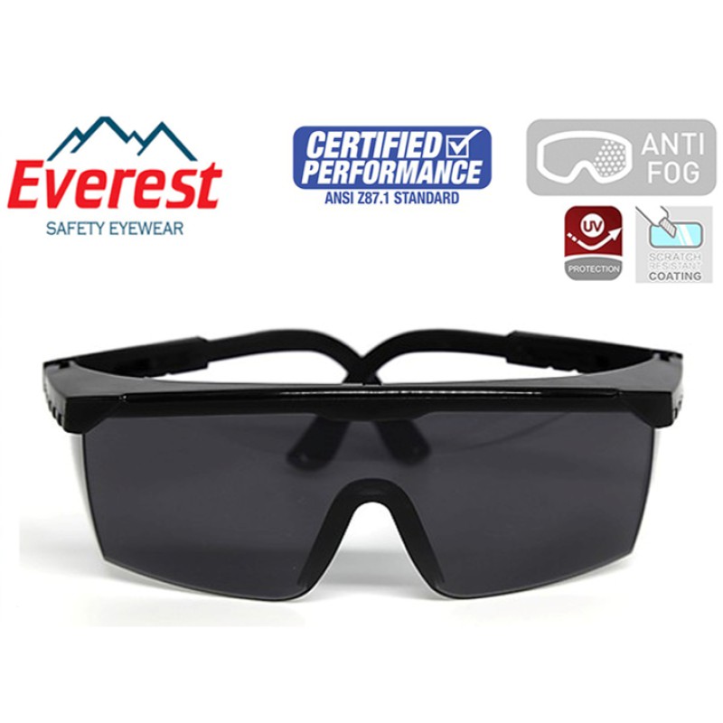 Kính bảo hộ mắt chống bụi, chống UV Everest EV105