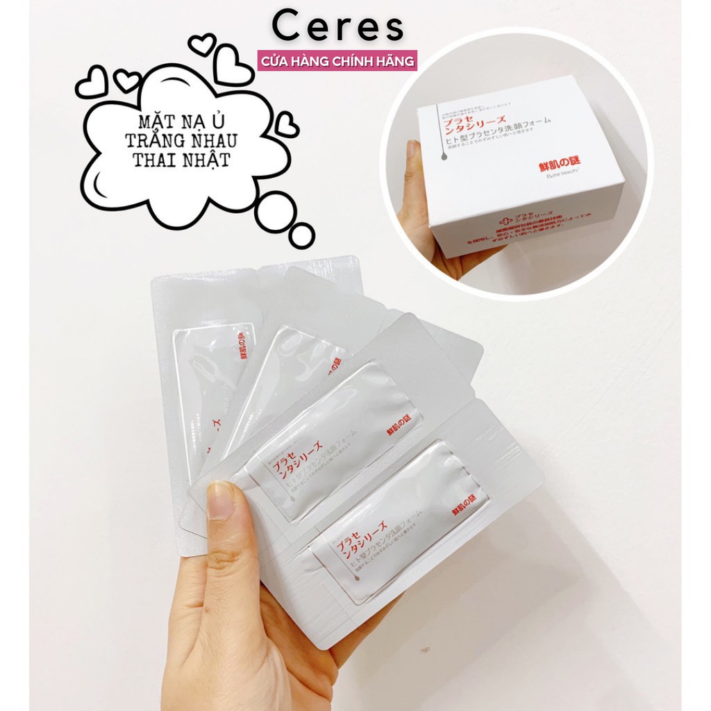 Ủ trắng nhau thai face da mặt - tinh chất dưỡng trắng da nhật placentex extract | BigBuy360 - bigbuy360.vn