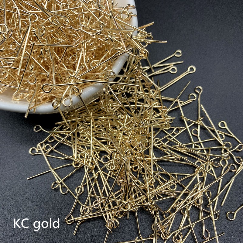 Set 100 Đầu Nối Kim Thủ Công 0.7mm*22mm