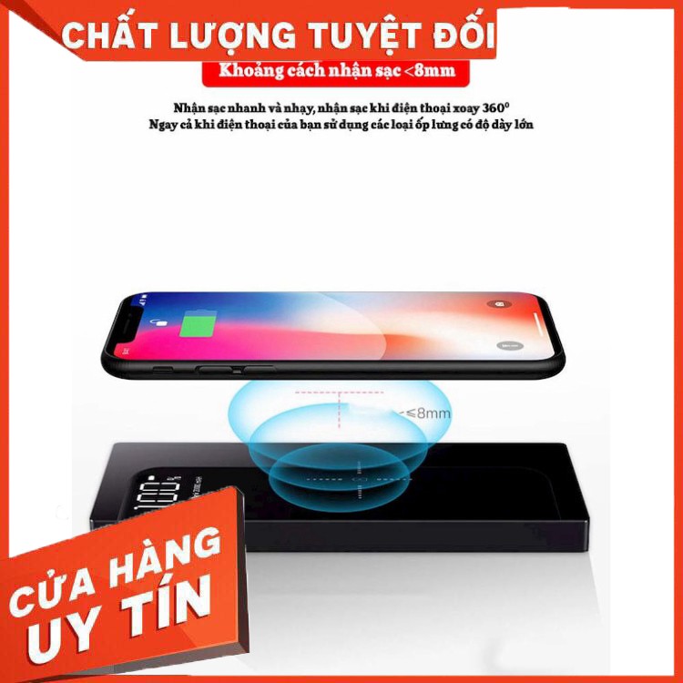 Pin Sạc Dự Phòng Không Dây TOVAOON 10.000 - 20.000mAh