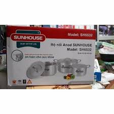 Bộ nồi anod Sunhouse SH6532