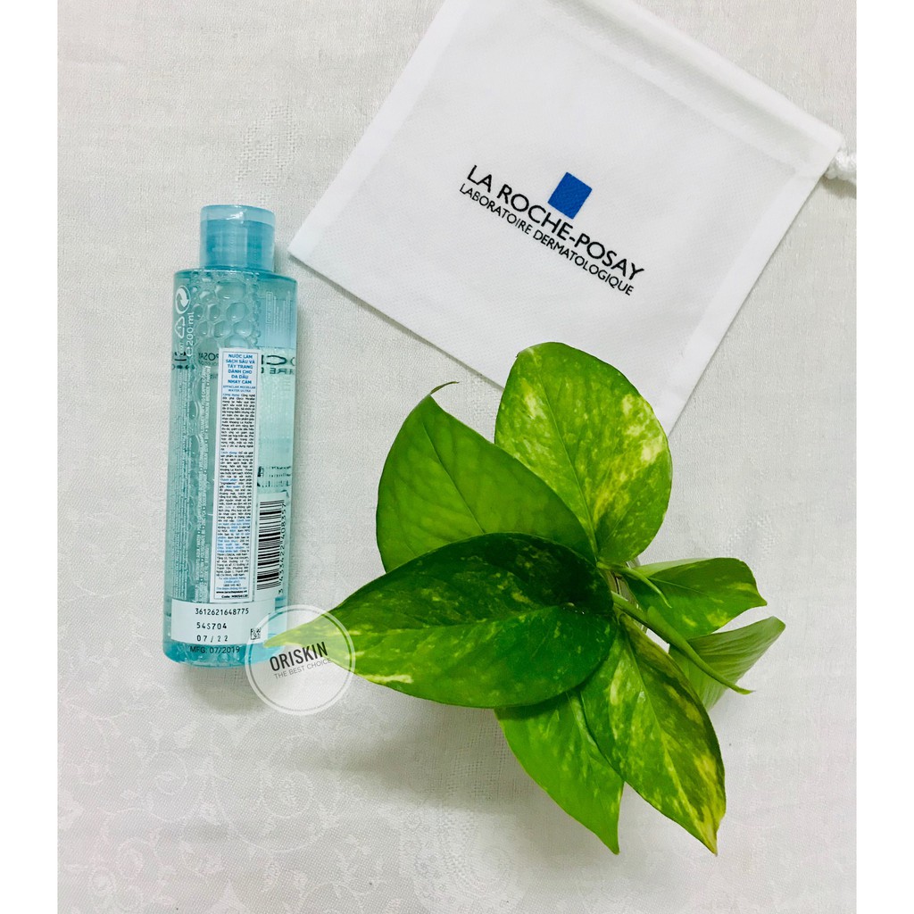 La Roche-Posay Nước Tẩy Trang Làm Sạch Sâu & Kiểm Soát Bã Nhờn Cho Da Dầu Nhạy Cảm Micellar Water