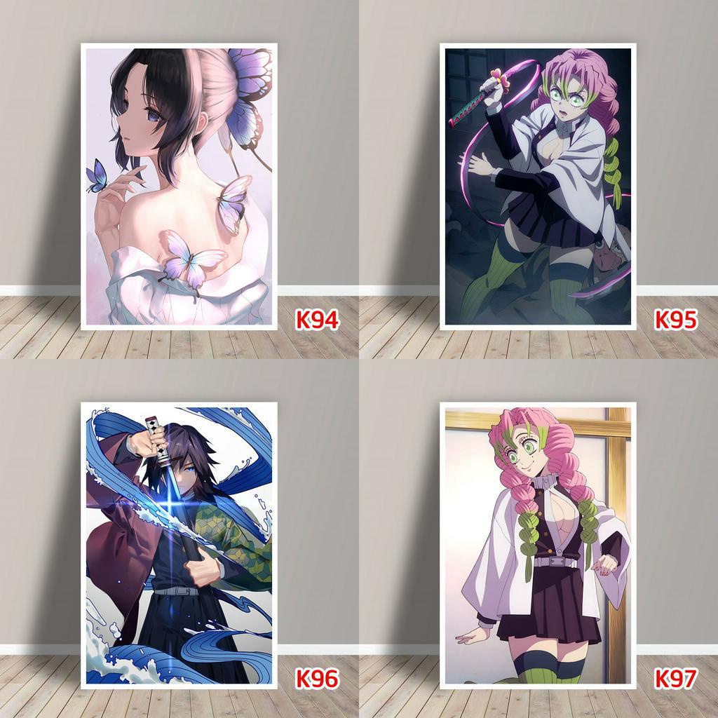 Tấm Postcard Cao Cấp Anime Kimetsu No YaiBa (Mẫu 3)