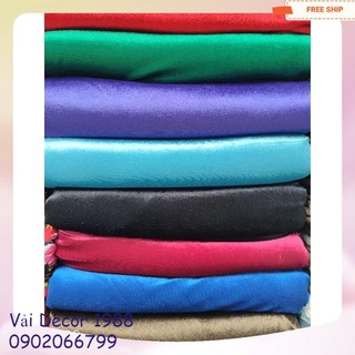 Vải nhung các màu (5m x 1,6m)