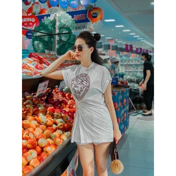 Đầm Versace Bigsize 55kg Đến 100kg