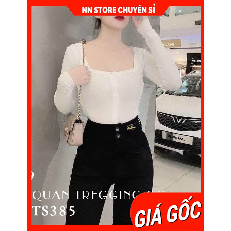 QUẦN TREGGING THÊU ONG CD CAO CẤP TS385 ⚡100% ẢNH THẬT