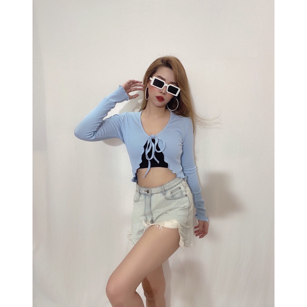 Áo khoác sexy, đi biển , croptop khoe ngực