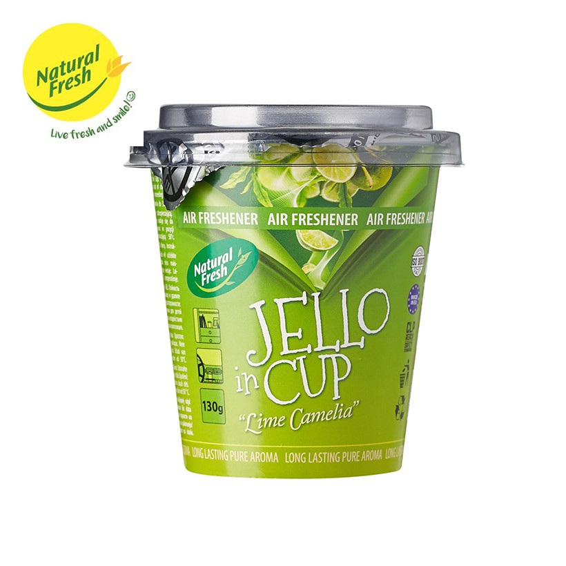 Sáp Thơm Ly Cao Cấp Natural Fresh Jello In Cup 130g