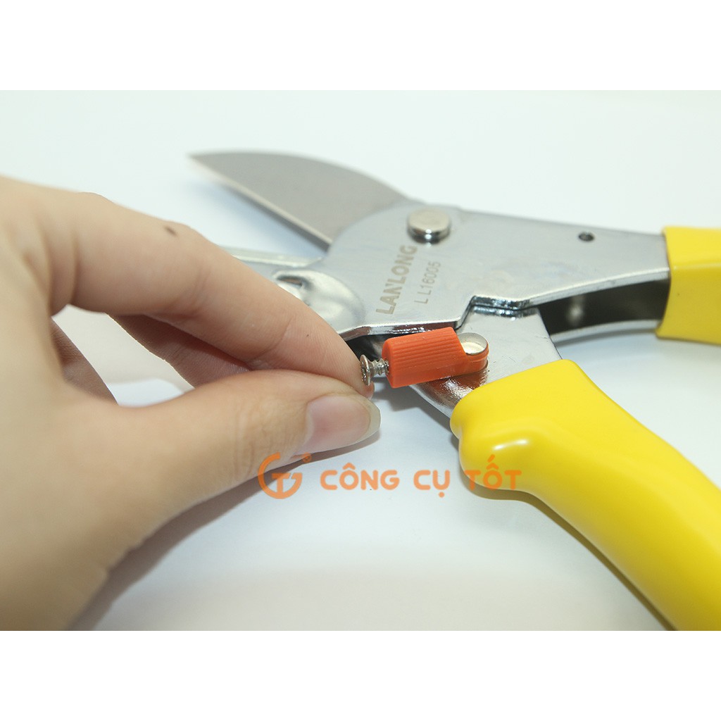 Kéo cắt cành 200mm kiểu lưỡi thái LL16005 C-mart A0052-08
