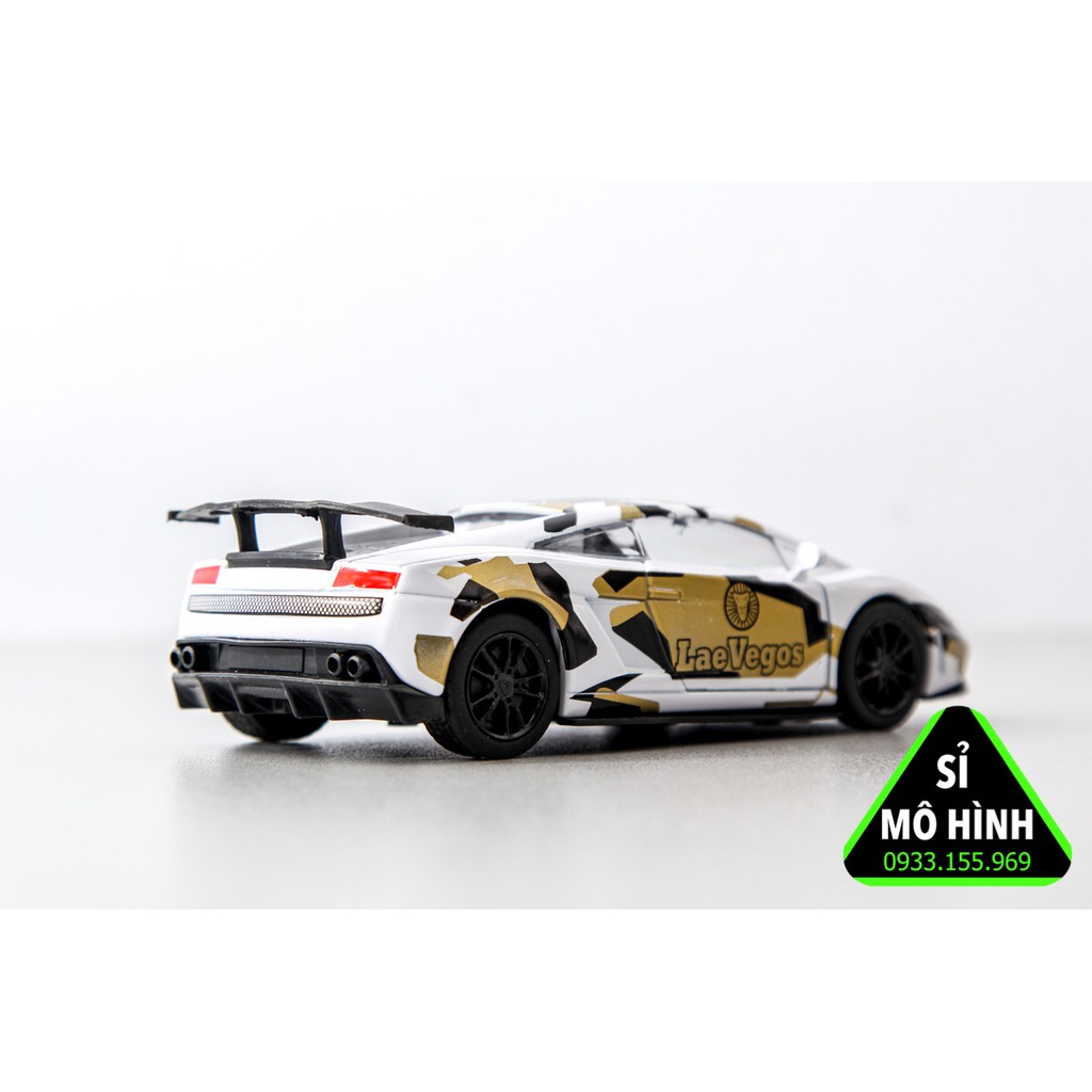Mô hình xe Lamborghini Gallardo Camo 1:36
