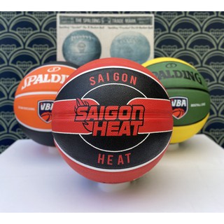 Bóng rổ Spalding SAIGON HEAT VBA (2021) size7 Giải bóng rổ các câu lạc bộ chuyên nghiệp Việt Nam