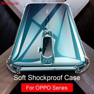 Ốp điện thoại TPU mềm chống sốc trong suốt dành cho OPPO Find X2 Realme 6i C3 6 5 X2 Pro XT Q 5