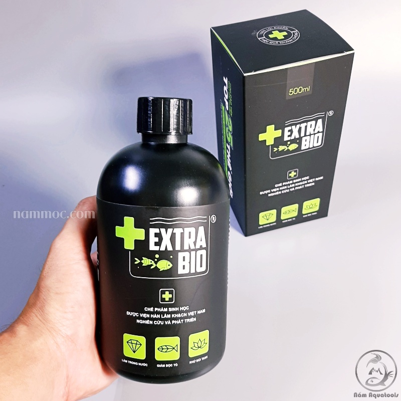 Vi Sinh EXTRABIO | Chế phẩm vi sinh Extra bio làm trong sạch nước, khử tanh cho bể cá cảnh, thuỷ sinh