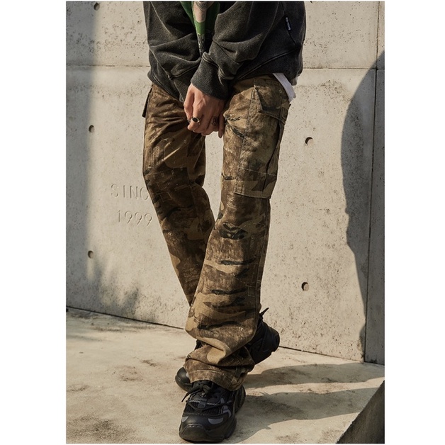 Quần Cargo Camo quân đội / Cargo pant Camo-Quần AMIRI/ Quần túi hộp quân đội- Quần Camo