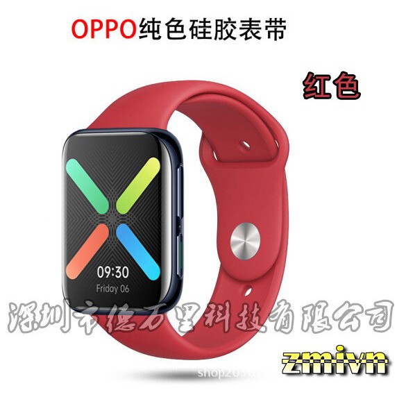 Dây đeo silicone thay thế cho đồng hồ thông minh Oppo Watch 41mm / 46mm