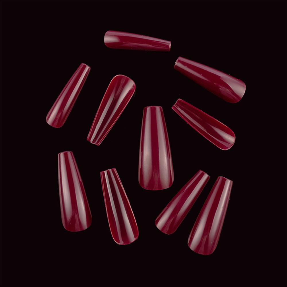 ESPO Bộ 500 Móng Tay Giả Bằng Nhựa Acrylic Ốp