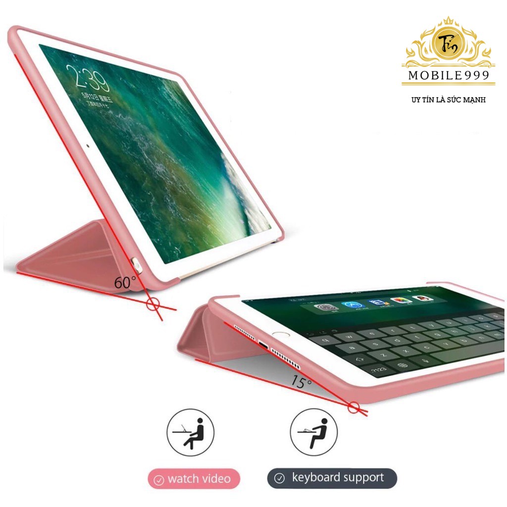 Bao da ipad Silicon cực chất ốp ipad Gen 6/5/pro 9.7/10.5/Air3 /10.2 gen7/8/Air 1/2...MOBILE999 | BigBuy360 - bigbuy360.vn