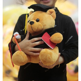 Gấu bông tốt nghiệp dài 25cm