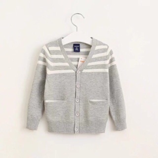 Áo khoác len cài khuy cho bé trai