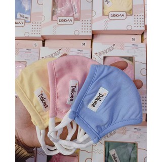 Set 3 khẩu trang cho bé Dokma